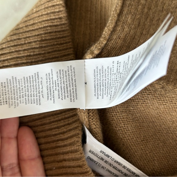 Michael Michael Kors Oversized Sweater in Husk - Picture 5 of 5